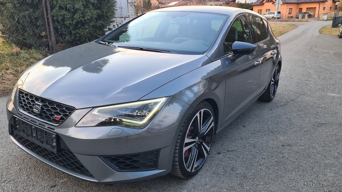 SEAT LEON CUPRA - 2,0TSi 208kW Manuál.