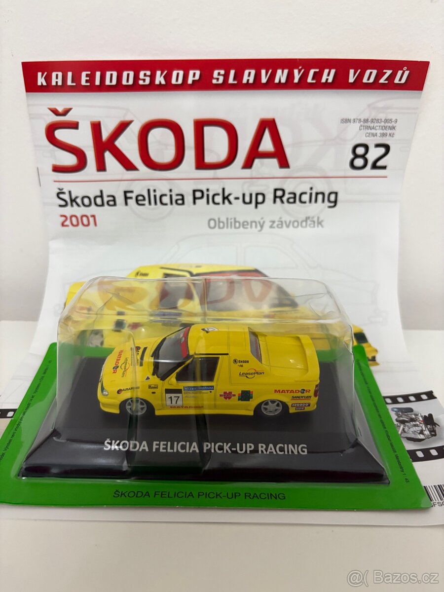 ŠKODA FELICIA PICKUP RACING 1:43