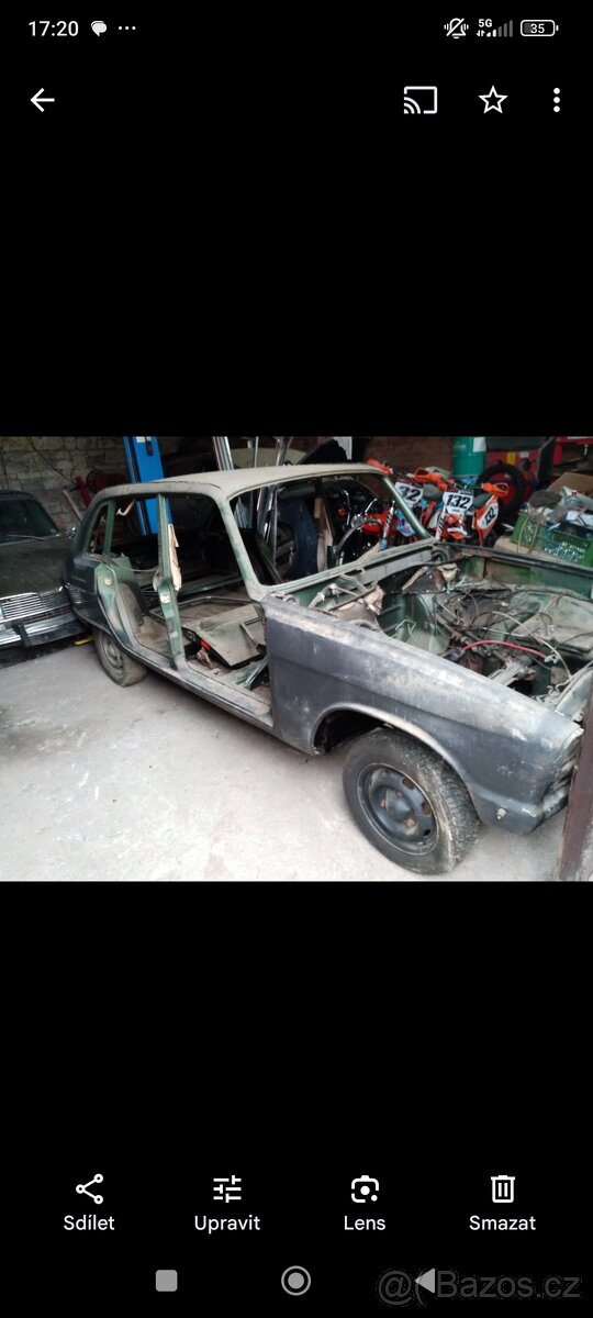 Zdravá karoserie Renault 16