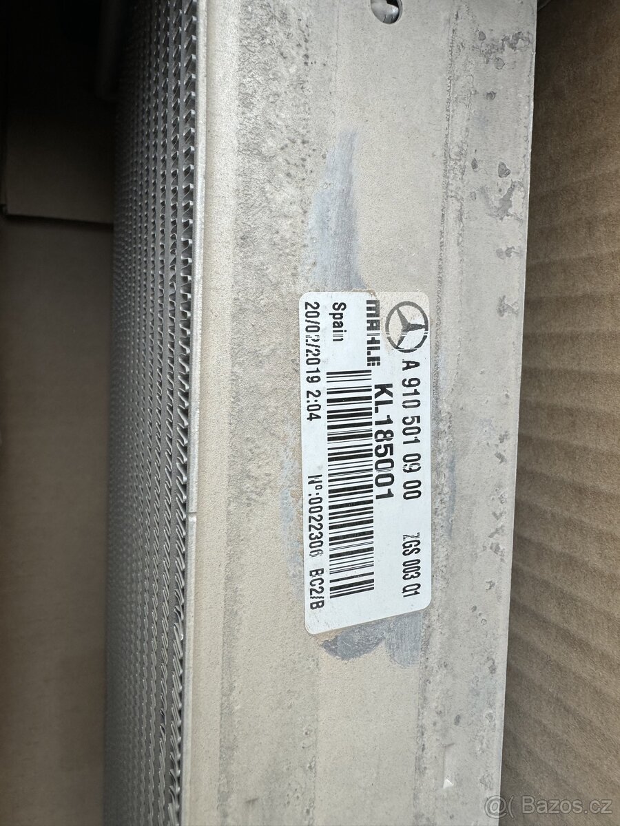 Intercooler sprinter w910 A9105010900