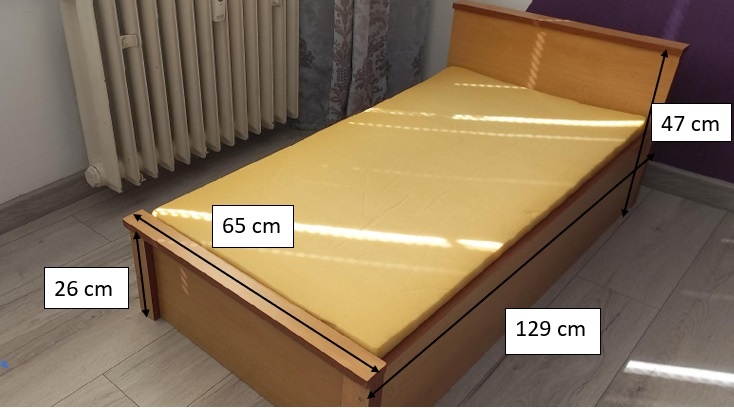 Dětská postel - vyrobená na zakázku