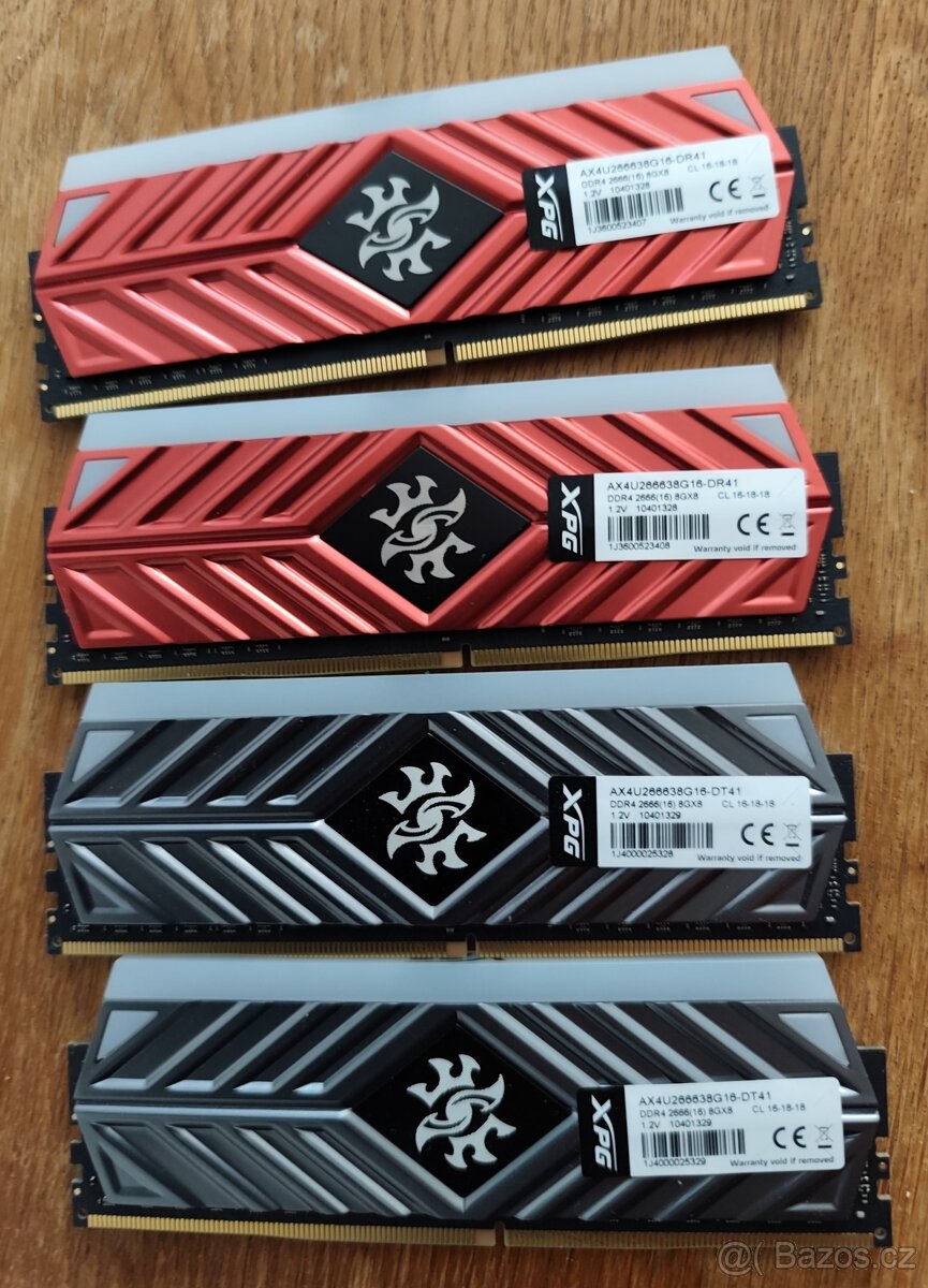 ADATA XPG SPECTRIX D41 DDR4 (4x8GB) 2666MHz CL16