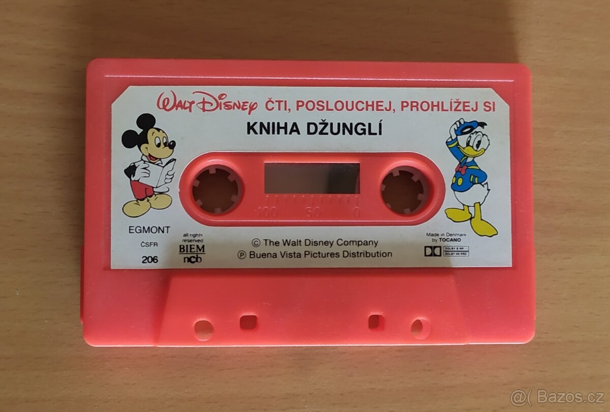 Kazeta EGMONT s příběhem Walt Disney, Kniha džunglí