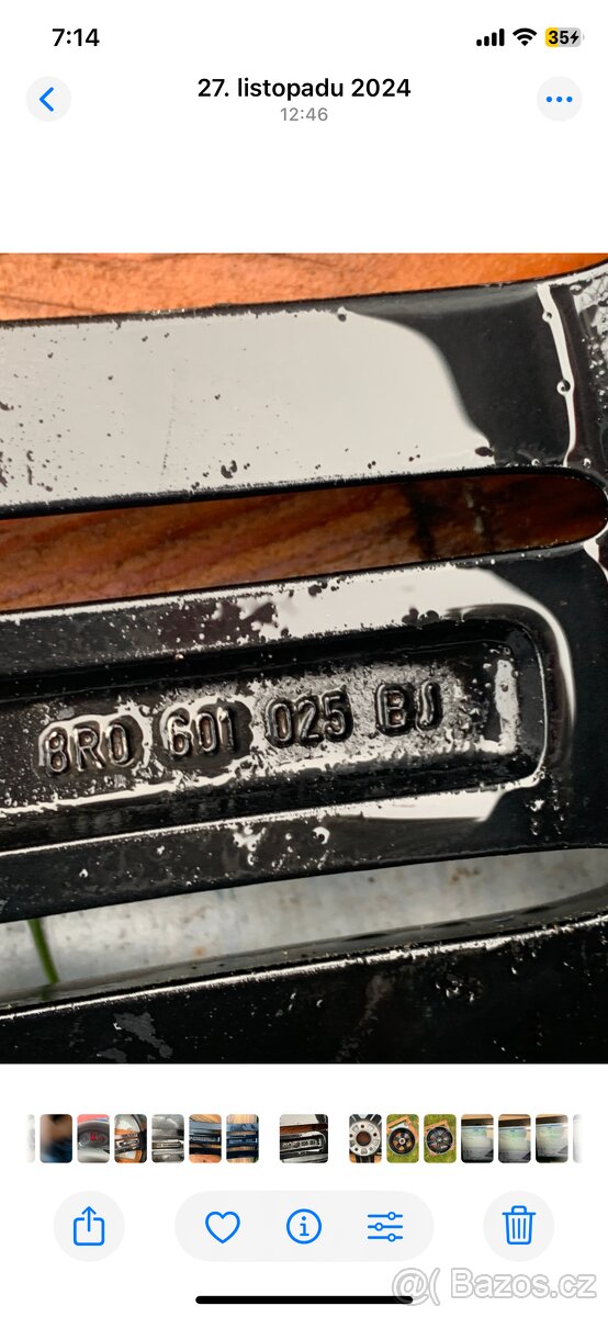 AUDI Q5, SQ5, 8R0601025BJ/BG, R20, 5x112, POMPEI ORIGINÁLNÍ
