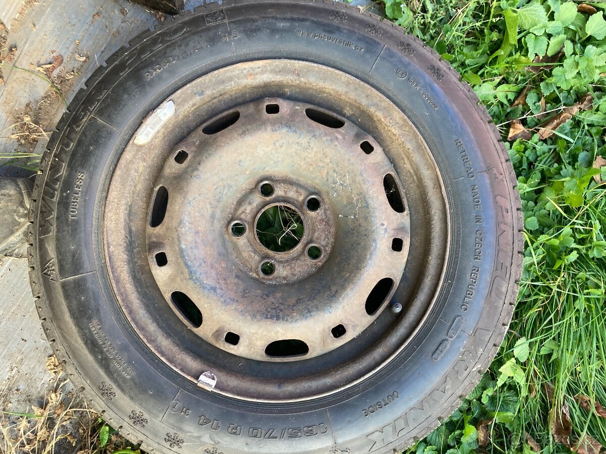 Zimní kola komplet fabia 1
