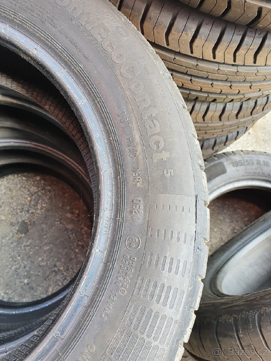 165/65/14 nové pneumatiky Continental