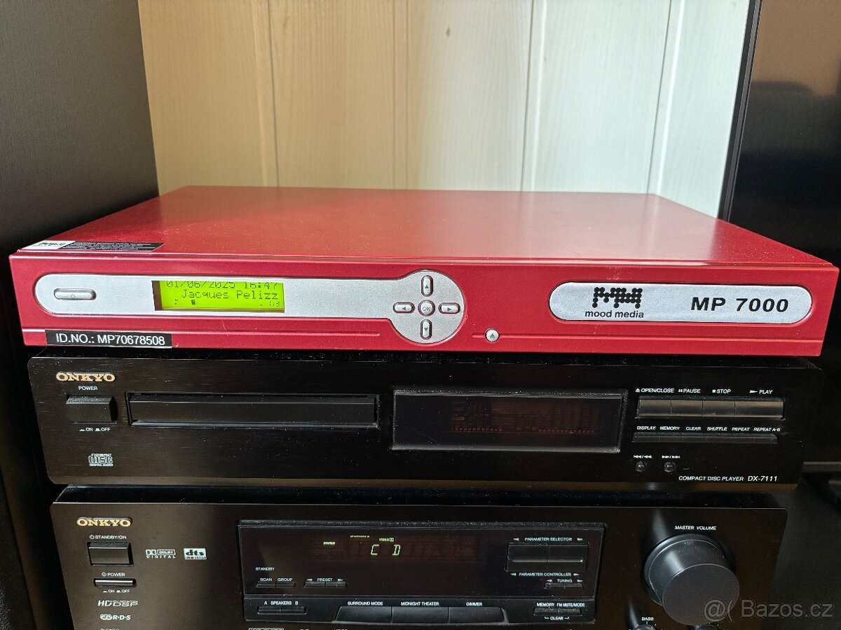 Mood MP7000 Professional 80GB Hard Drive Network CD Audio Me