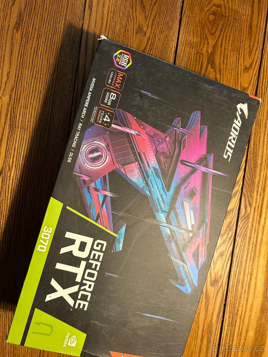 AORUS GeForce RTX 3070 8 GB GDDR6
