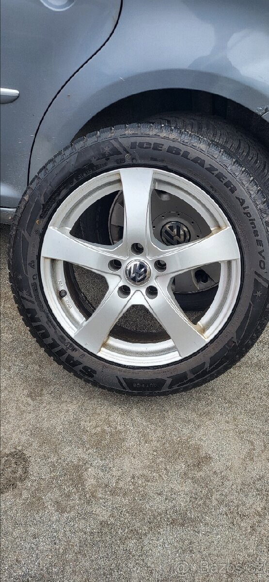 VW Dezent zimní - 17" střed 63.4 Passat, Touran, Multivan..