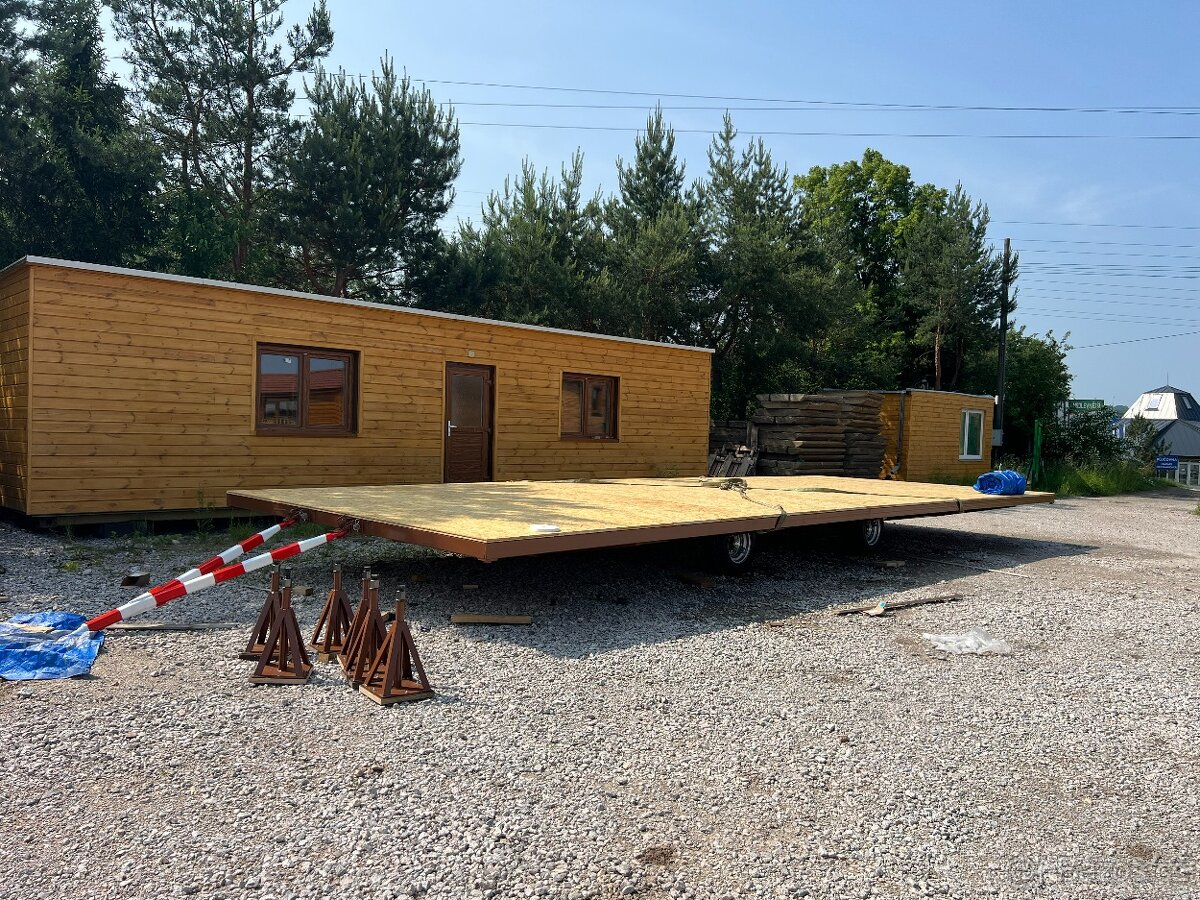 Podvozek-platforma pro další mobilní stavbu