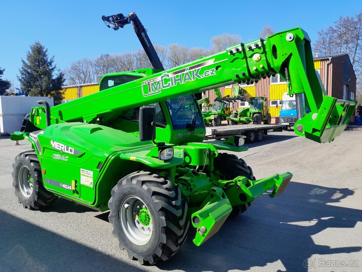 Teleskopický manipulátor MERLO P40.14 14m/4t TOP