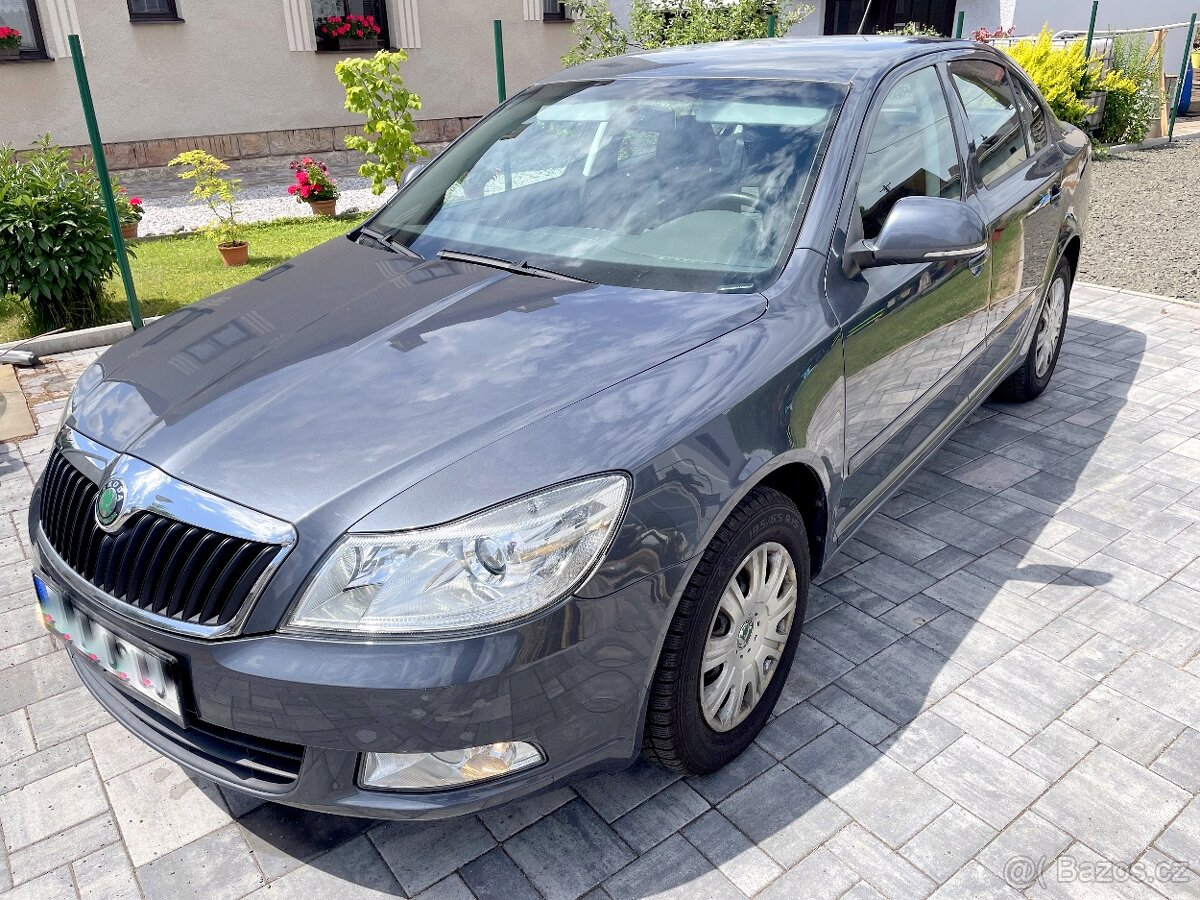 -ŠKODA OCTAVIA 1.6TDi 77kW,TEMPOMAT, 1.MAJITEL,SER.KNÍŽKA,