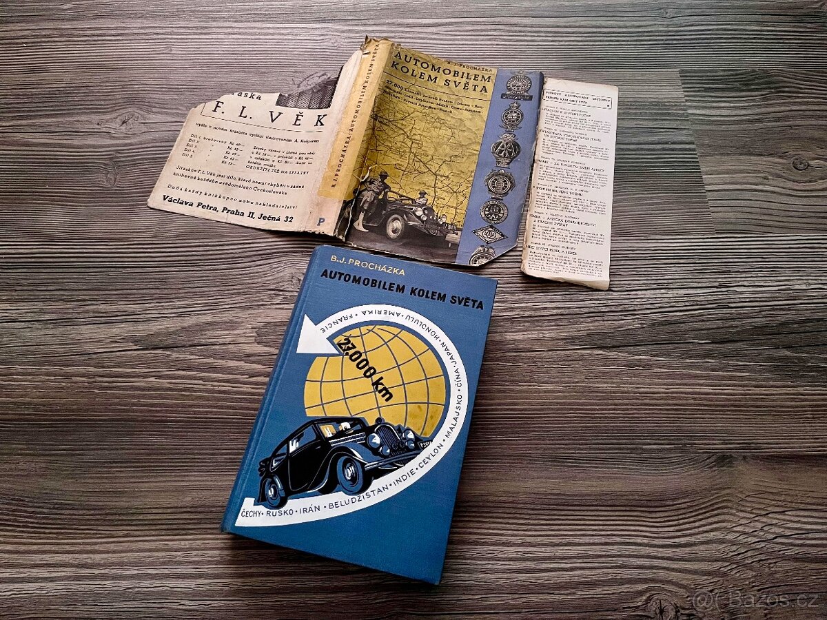 Kolem světa automobilem - Břetislav Jan Procházka (1938)