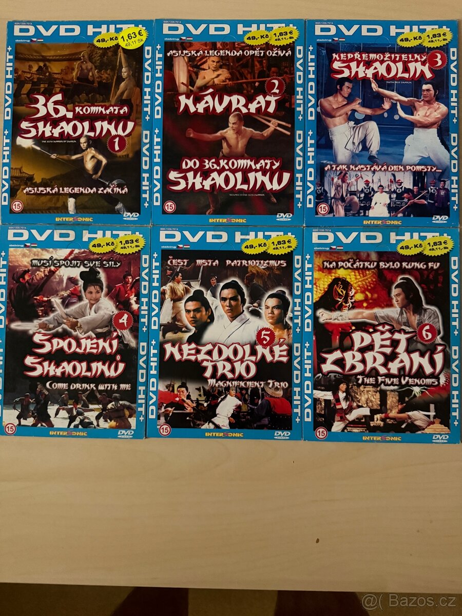 DVD kolekce-Saulin 36 komnat