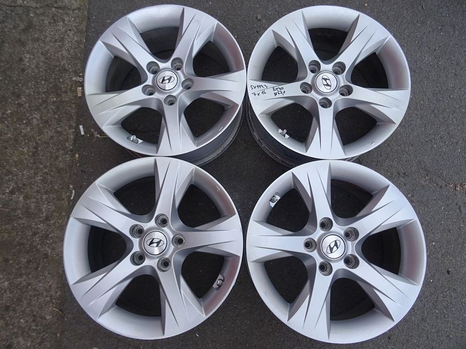 Alu disky originál Hyundai, 16", 5x114.3, ET 40, šíře 7J