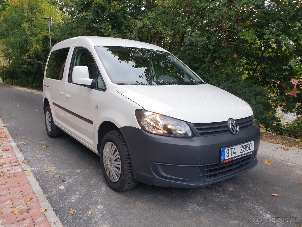 VW Caddy III 2014, 2.0 TDI, 81kW, 4x4, 5 míst - Odpočet DPH
