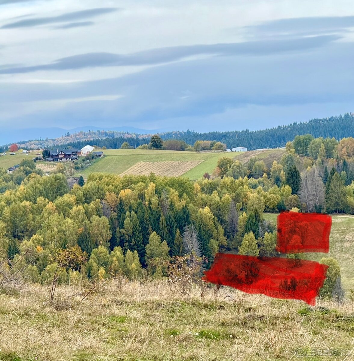 Veľký Pozemok 3700m2 za 2€m2 v Nádhernej Prírode na Samote