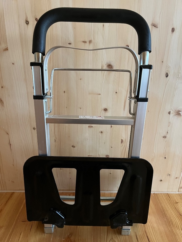 Rudlík - skládací ruční vozík, nosnost 80 kg