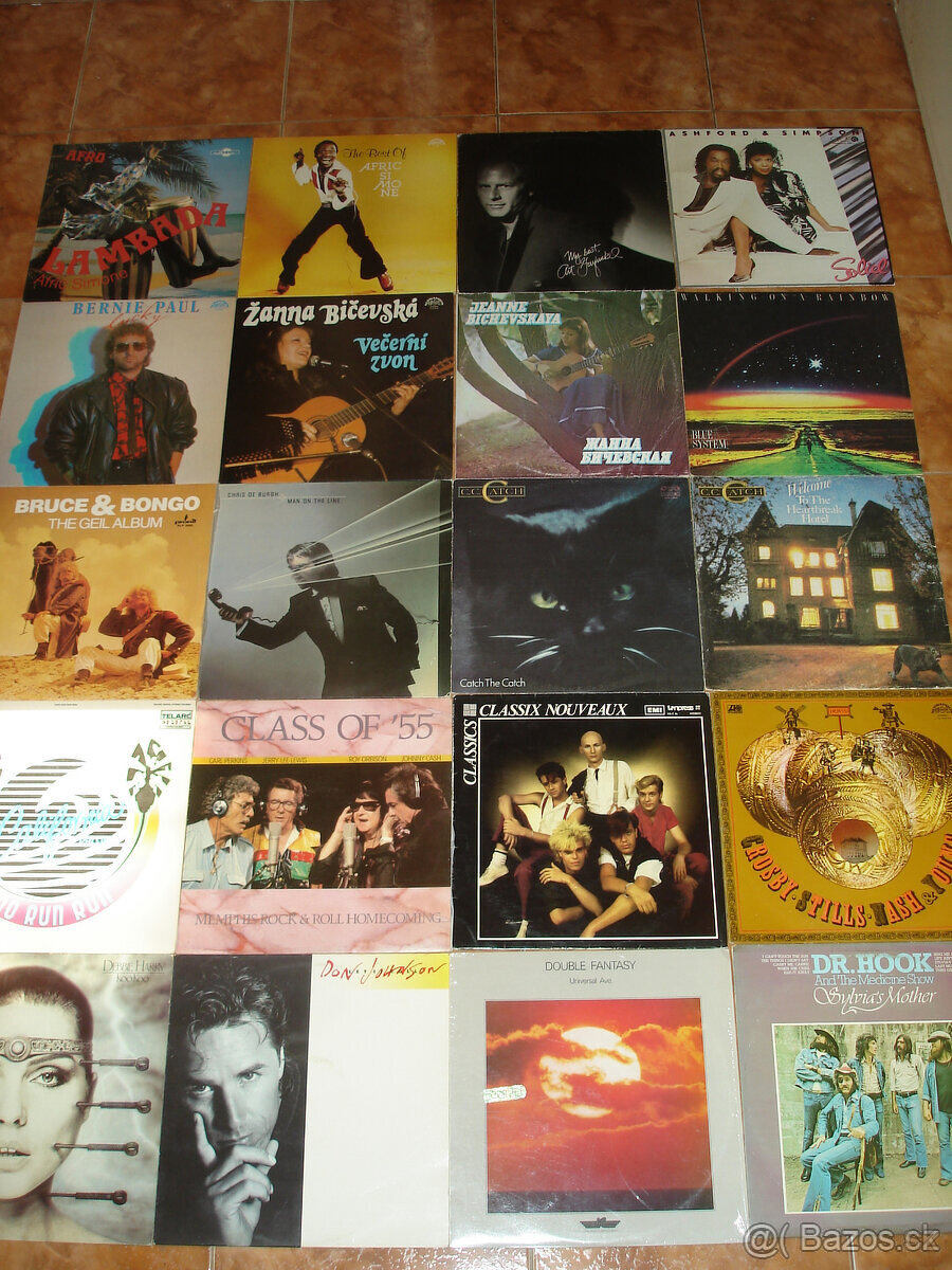 prodám zahraničné gramodesky 01.