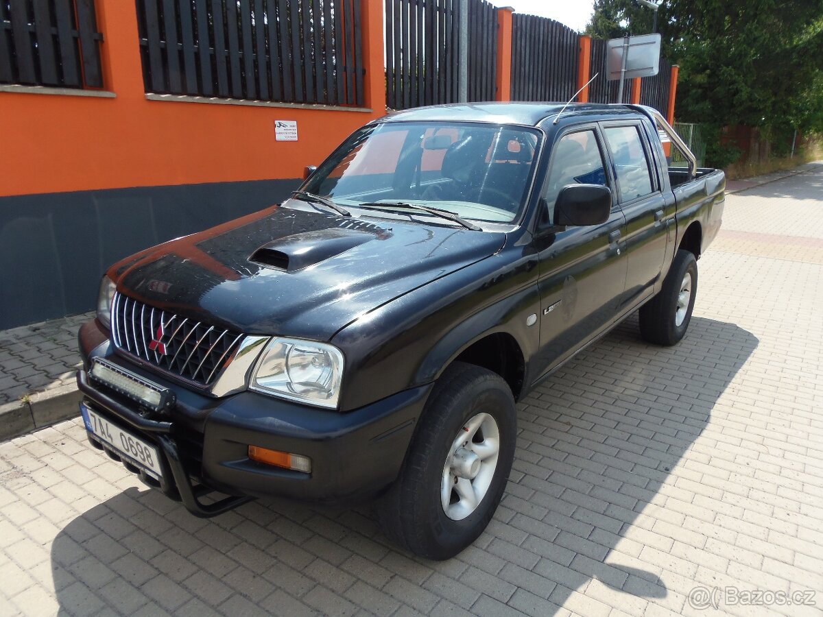 Mitsubishi L200 2.5 TD 4x4 redukce tažné 2.7 t