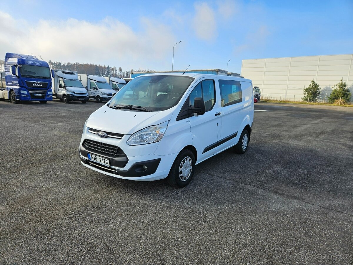 Transit Custom 2,0 TDCi 96 kW 6 míst L1H1
