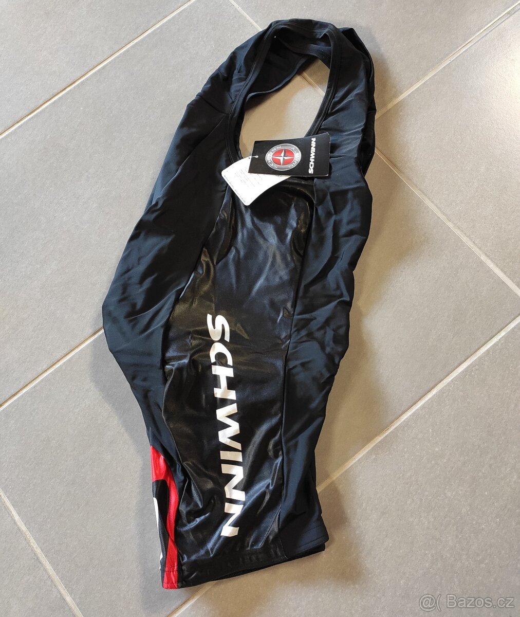 -NOVÉ- Pánské cyklo kraťasy na kolo s laclem – vel. M