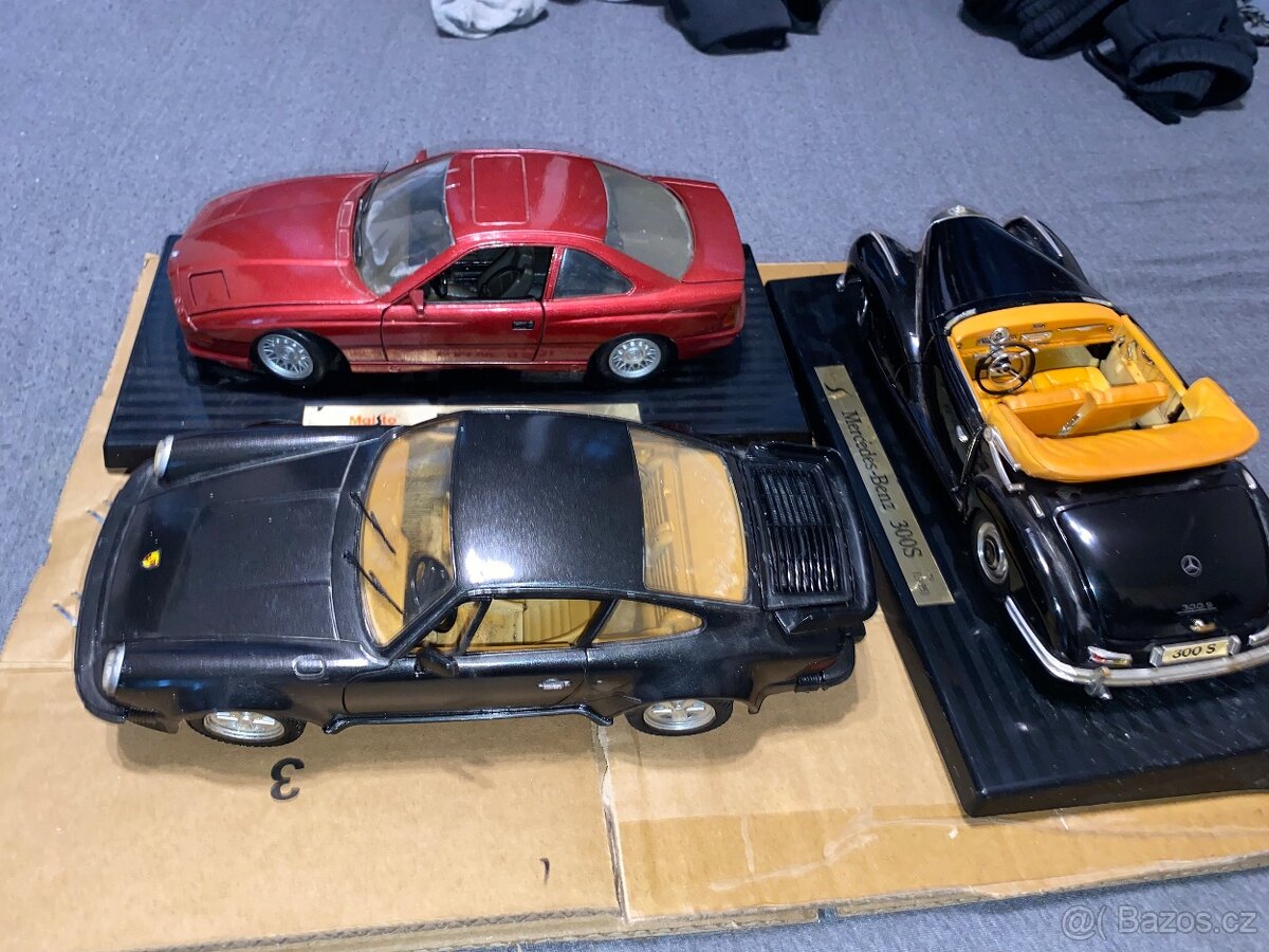 Prodám výstavní retro autíčka