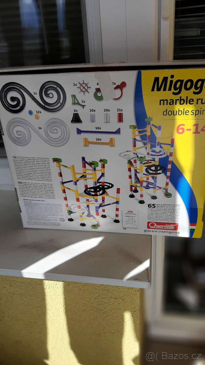 kuličková dráha plastová