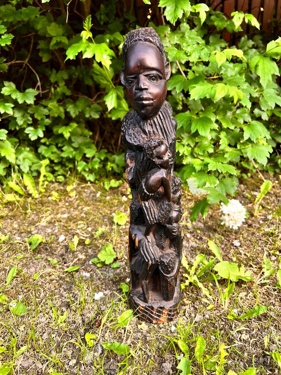 Soska eben Afrika orientalni dekorace