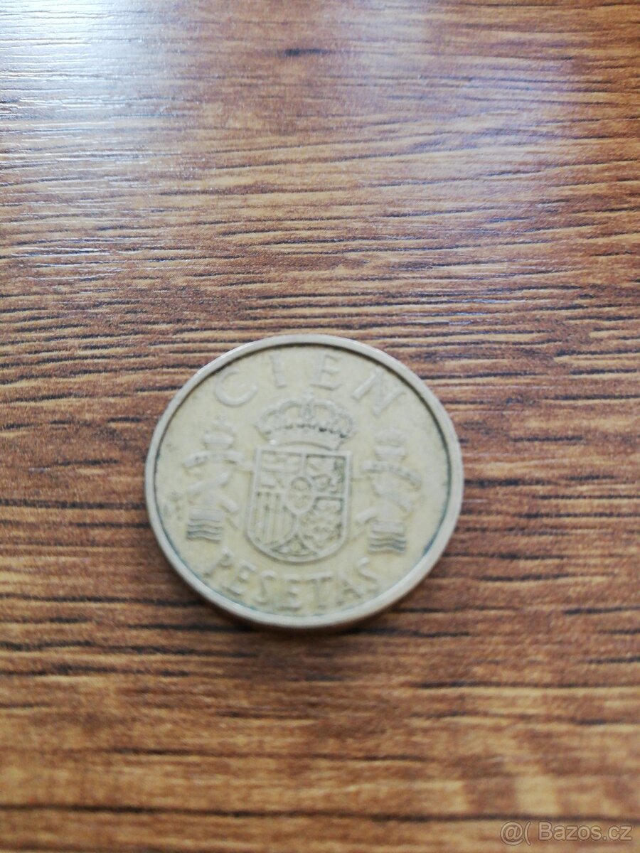 mince 100 pesetas 1989