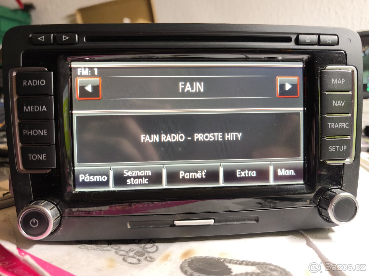 VW RNS510 3C8035680 LED SSD aktualizované