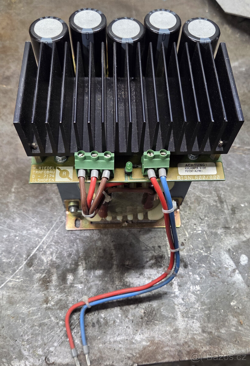 zdroj transformátor 24V 40A průmyslový napáječ