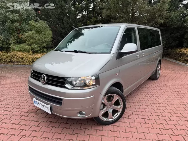 VW Multivan T5 2.0TDI 103kW LONG,Match,2xšoupačky,Tažné,Serv
