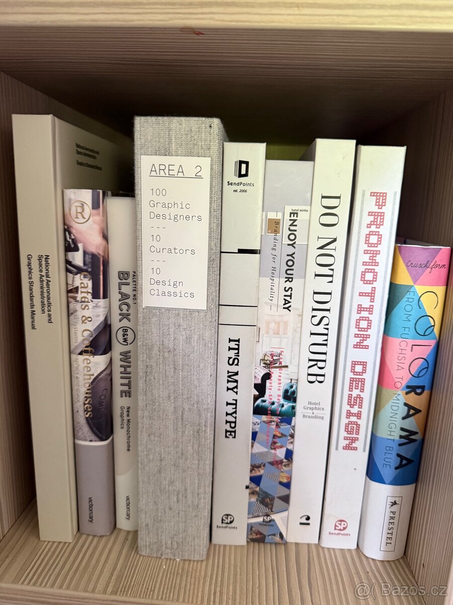 Prodám knihy designu