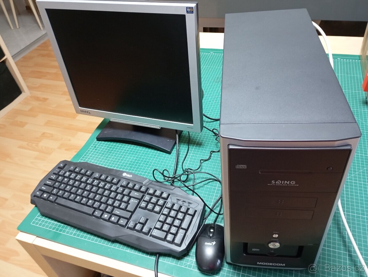 Herní/Pracovní PC set + monitor – i5 / SSD / GTX / připraven