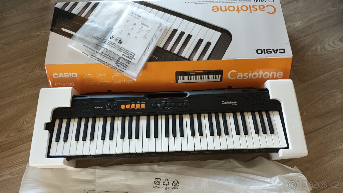 Klávesy CASIO CT S100
