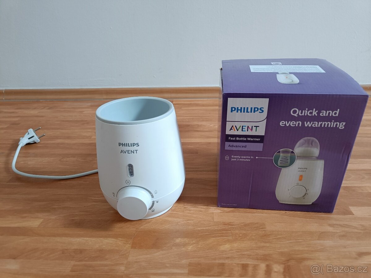 Ohřívačka kojeneckých lahví Philips Avent – skoro nepoužitá