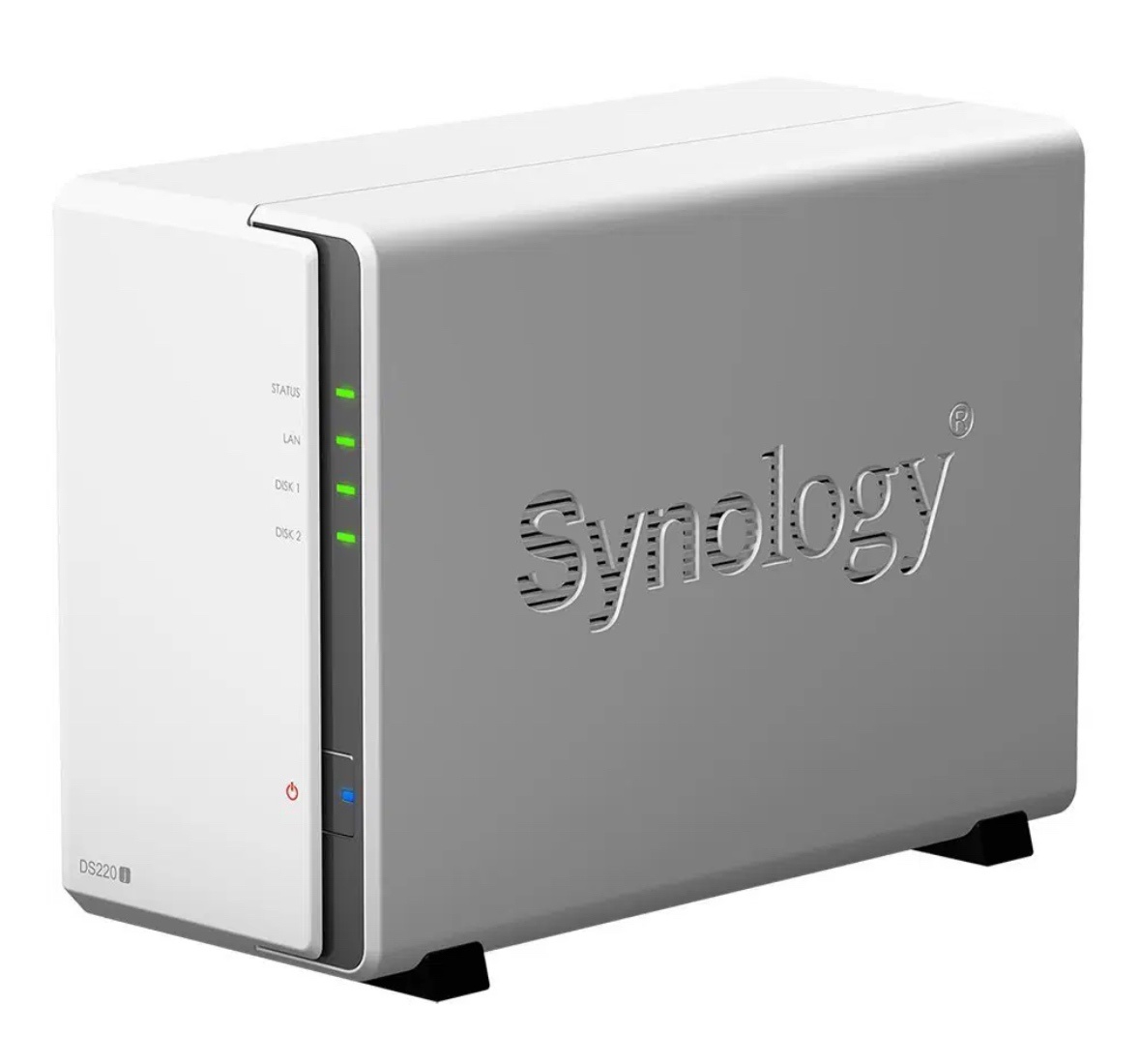 NAS Synology DS220j včetně 2x 2TB WD RED