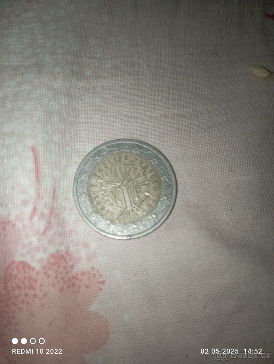 Stará francouzská mince