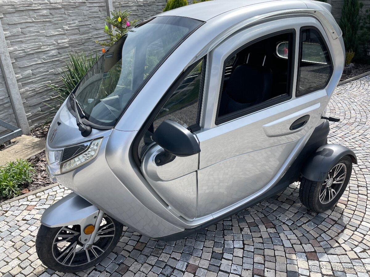 kabinova trikolka elektricka Econelo Elizzy comfort do 25kmh