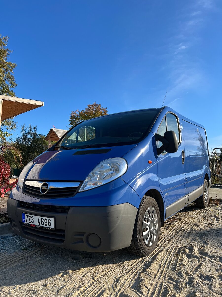 Pronájem dodávky Opel Vivaro L1H1