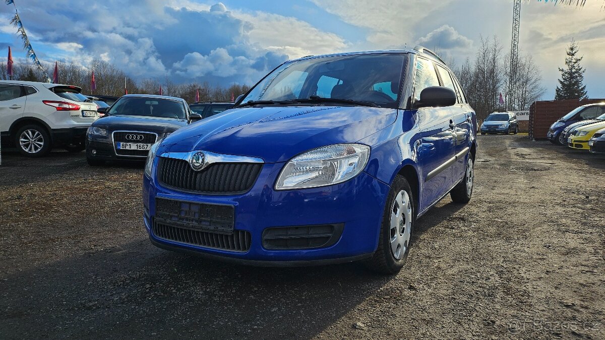 Škoda Fabia Combi II 1.2i 12V 51 kW, r.v. 2009, 1.majitel