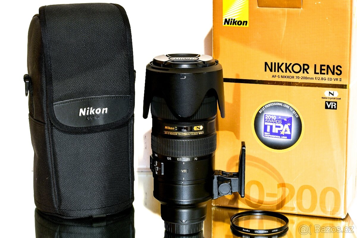 Nikon AF-S 70-200mm f/2,8G ED VRII TOP STAV