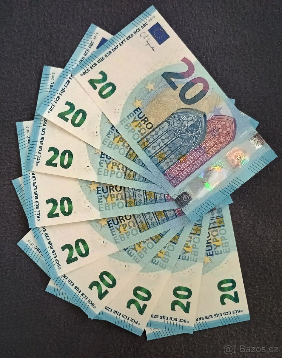 Euro - 20 Euro bankovka, 2015, UNC