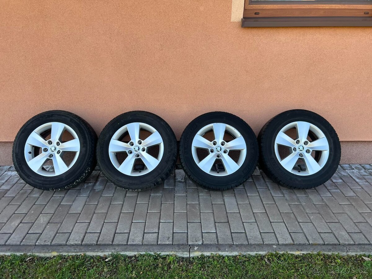 orig. letní alu kola Orion R16 215/60/16