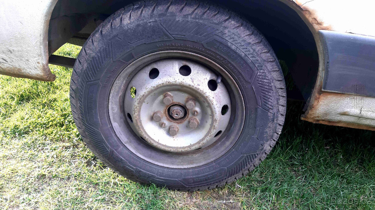Prodám zimní kola na Fiat Ducato 2002 - Barum Snovanis 3