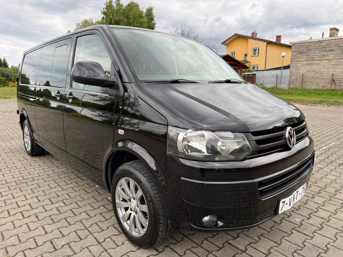 VW TRANSPORTER T5.2.0TDI 103KW LONG 5 MÍST R.V.2011