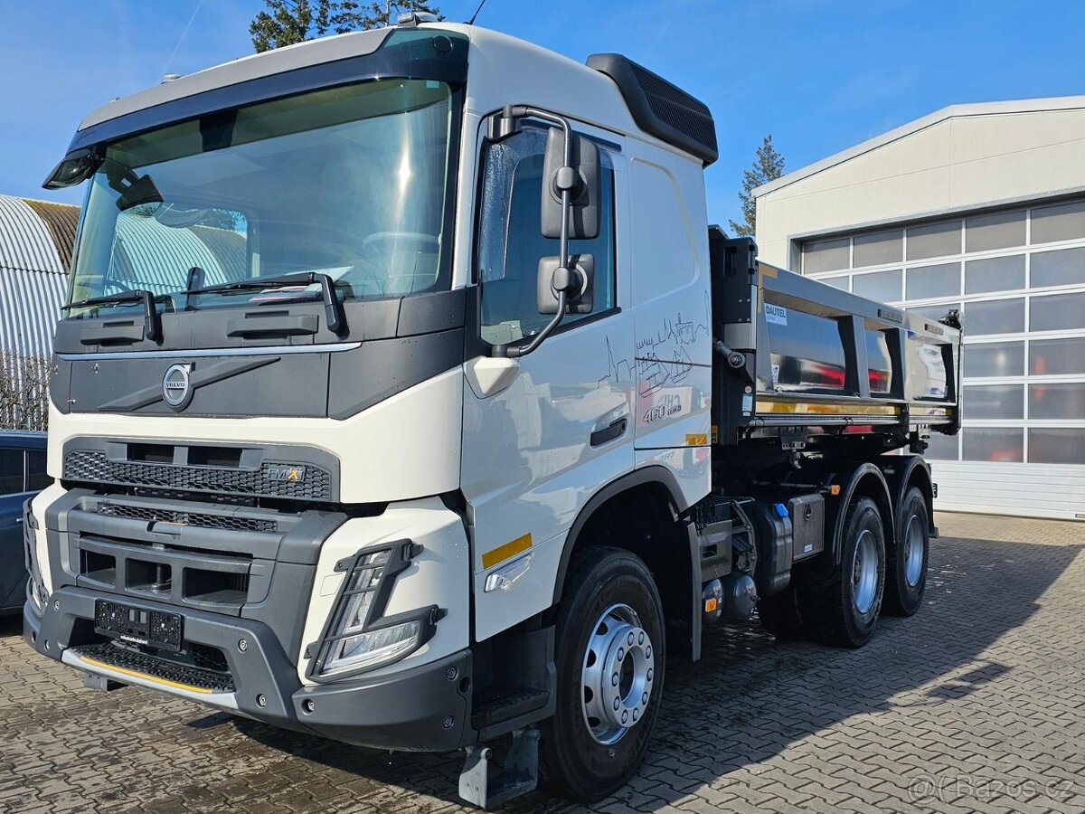 Volvo FMX 460 6x4 Bordmatic třístranný sklápěč