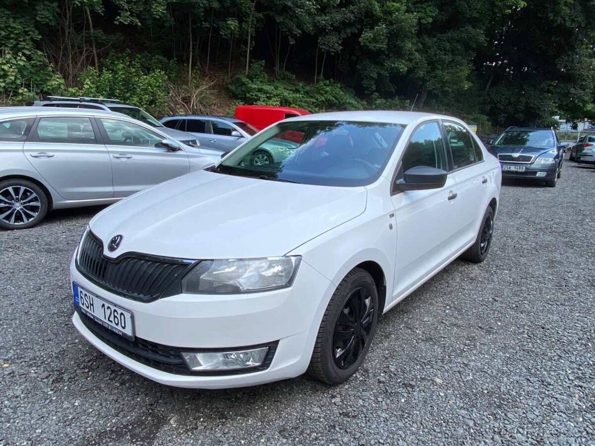 Škoda Rapid 1.2tsi 63kW klimatizace 2014 160tkm ČR STK 6/27
