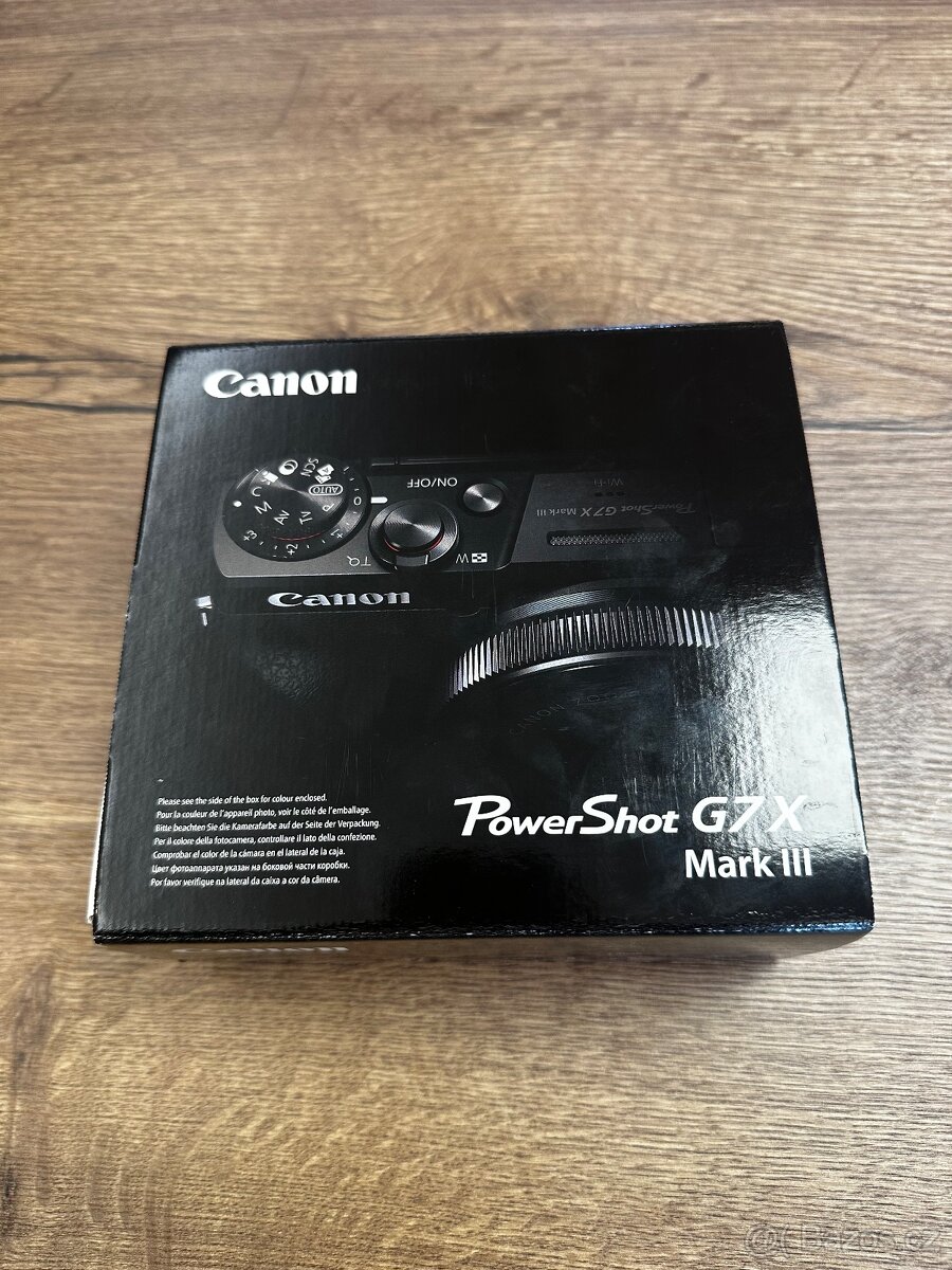 Canon G7X Mark III